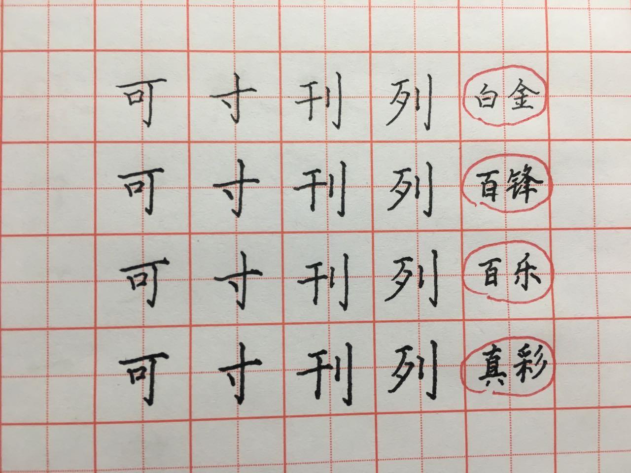 推荐一款值得入手的钢笔,推荐一些适合钢笔初学者写的字