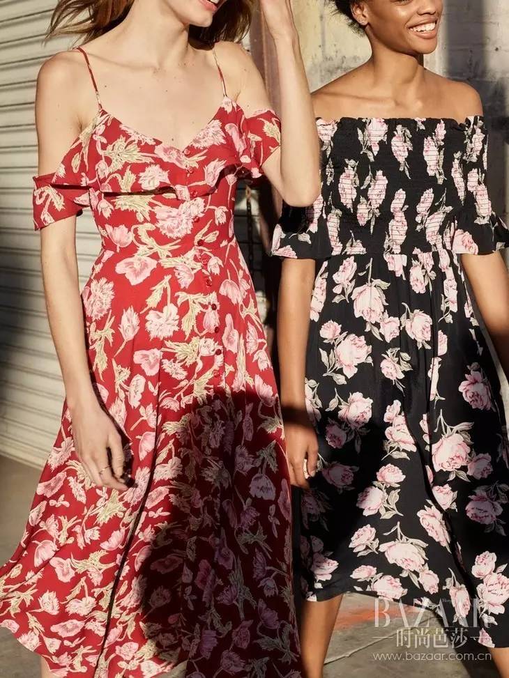 复古印花连衣裙怎么搭配好看,复古印花连衣裙适合优雅的女人穿