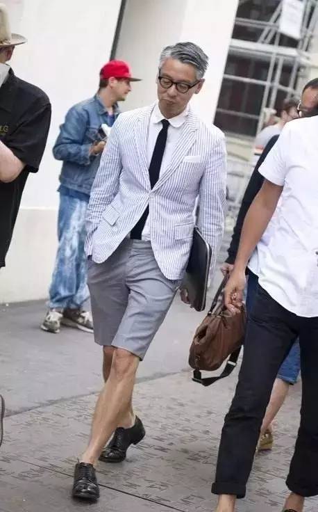 夏天短裤怎么穿才不像大叔,短裤穿起来不好看