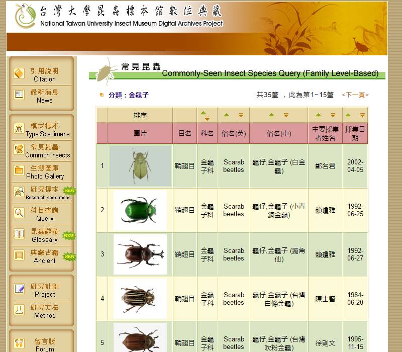 学习昆虫知识的网站,免费学习有趣的昆虫知识