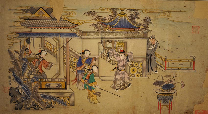 中国民间传统年画总结,中国年画大全民间