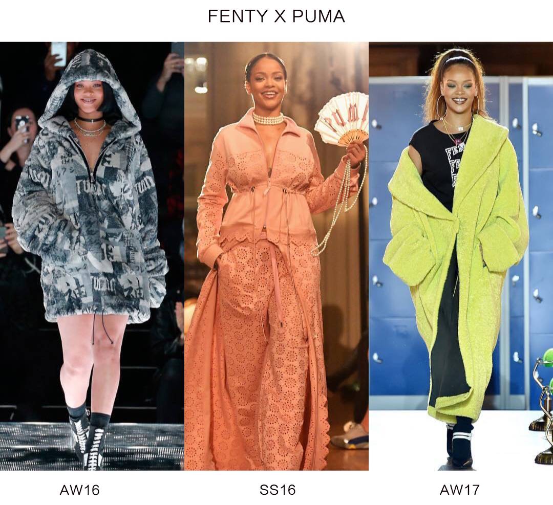 puma蕾哈娜fenty联名款银色,puma蕾哈娜拖鞋