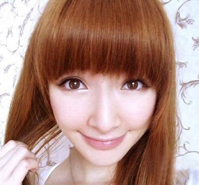 梨花烫中短发内扣发型,中长款梨花烫发发型图片