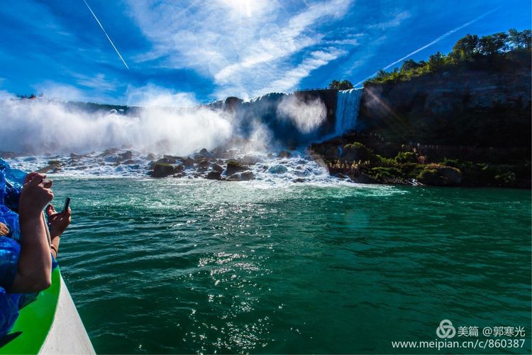 尼亚加拉大瀑布观景台,游美国尼亚加拉大瀑布