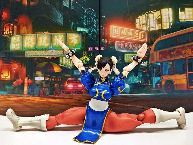 「每日模玩」,SHF快打旋风隆春丽不专业开箱附带脑洞小剧场