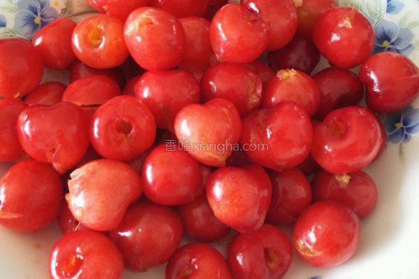 樱桃果酱怎么做不变色,樱桃果酱怎样做会红