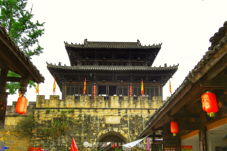 今天的昭化古城,昭化古城