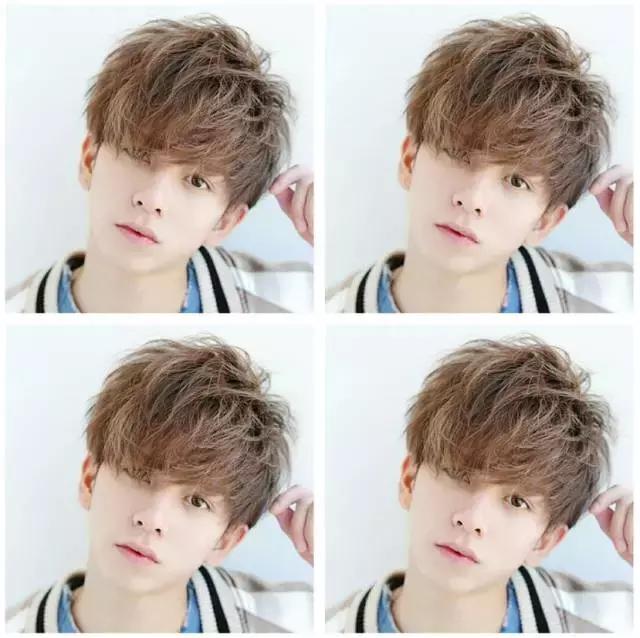 男士蓬松定位烫发图片,男士蓬松定位烫发型