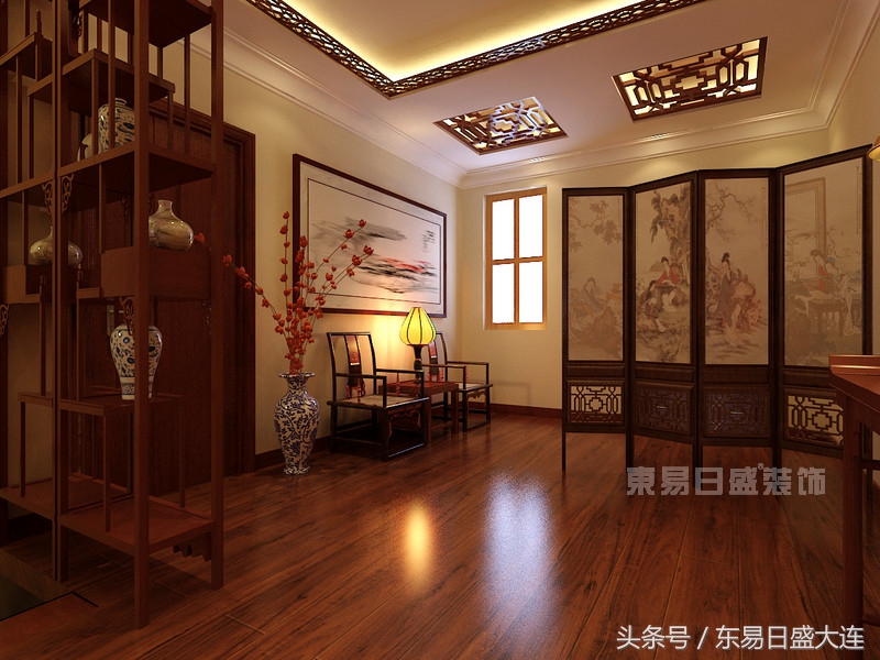 大连装修简欧风格效果图,大连中海装修案例