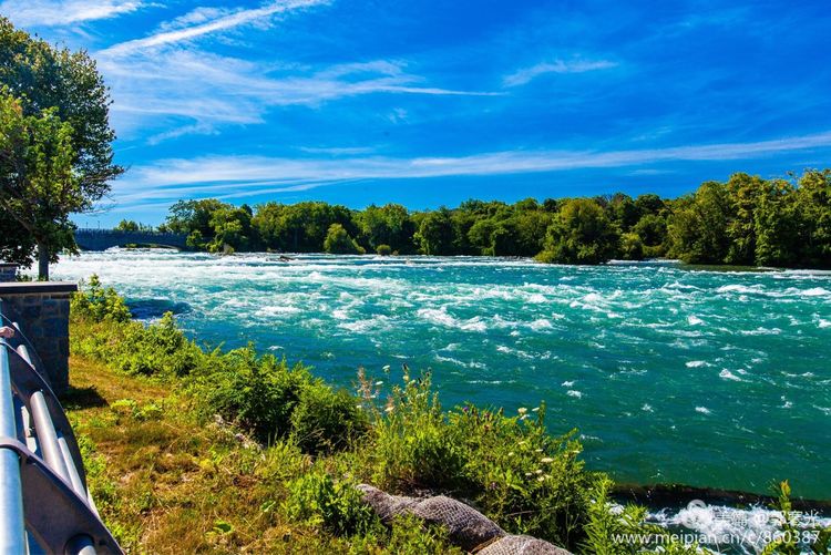 尼亚加拉大瀑布观景台,游美国尼亚加拉大瀑布