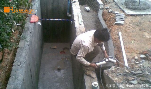 大型鱼池建造过程及施工方法,省钱鱼池建造过程及施工方法