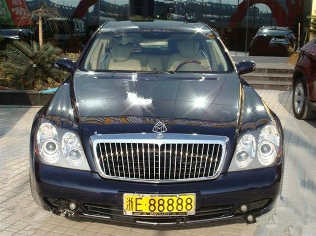 中国最牛五个车牌,全国最牛的迈巴赫