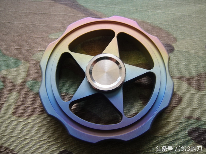 钛合金炫酷手指陀螺,钛合金指尖陀螺