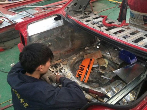 收台车翻新视频,收二手车回来自己开