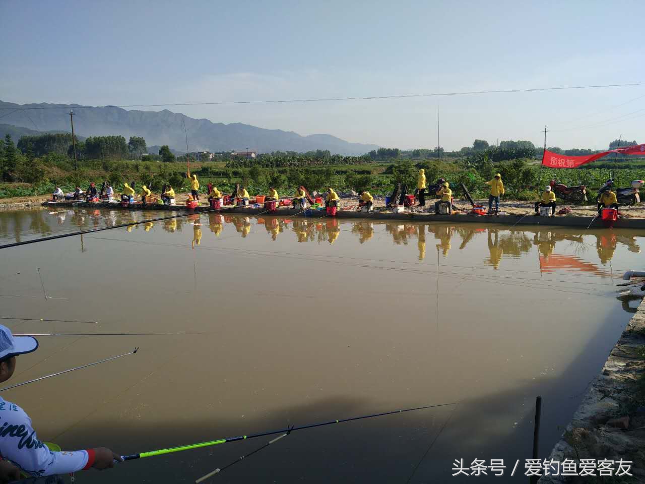 晒晒钓过的鱼,晒渔获