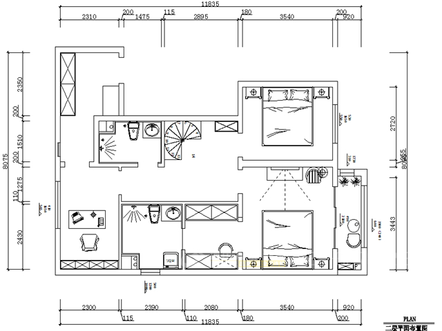 曲江华著中城93平装修,曲江华著中城社区