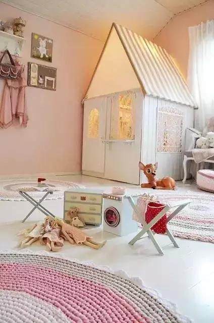 给孩子打造一个房子,打造儿童房的高级感