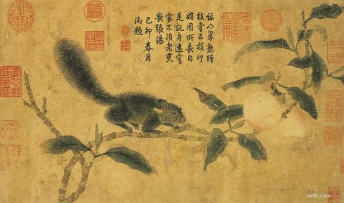 台北故宫字画大全,台北故宫藏画名录