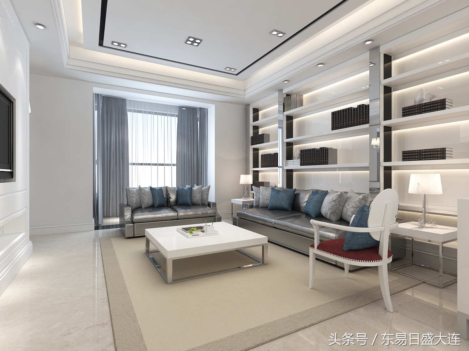 大连5室2厅装修效果图,大连装修风格大全70平方