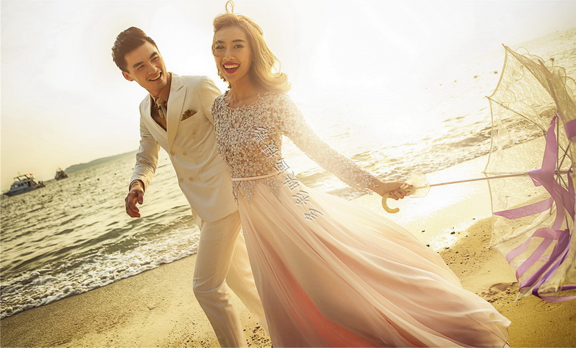 青岛戛纳国际婚纱摄影,青岛铂爵旅拍婚纱摄影