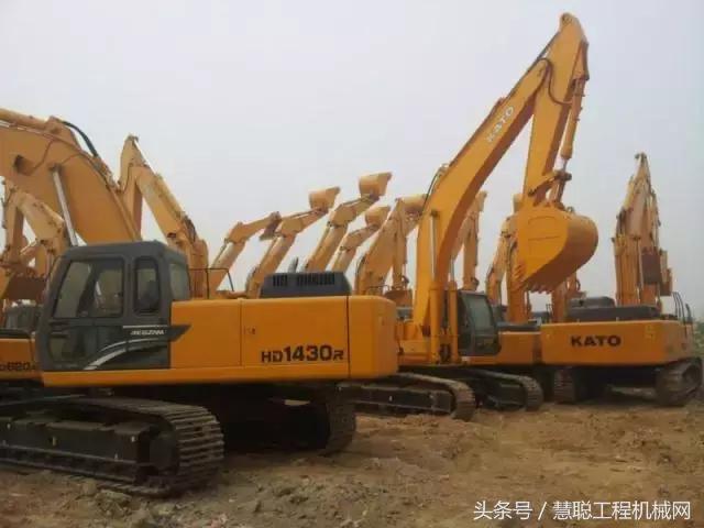 为什么二手挖机市场的机器那么新,哪块的二手挖机最靠谱