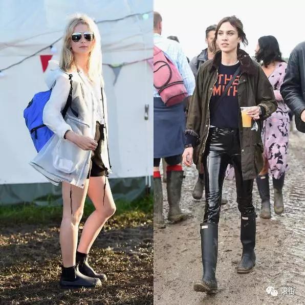 下雨穿什么雨鞋最方便,秋冬下雨天穿搭