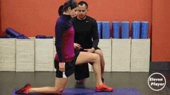 足球运动员健身的训练方法,足球拉伸训练100个经典动作