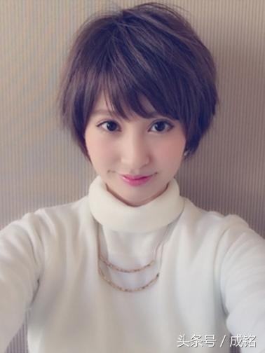 碎发短发长碎发,小清新又酷又飒短发碎发