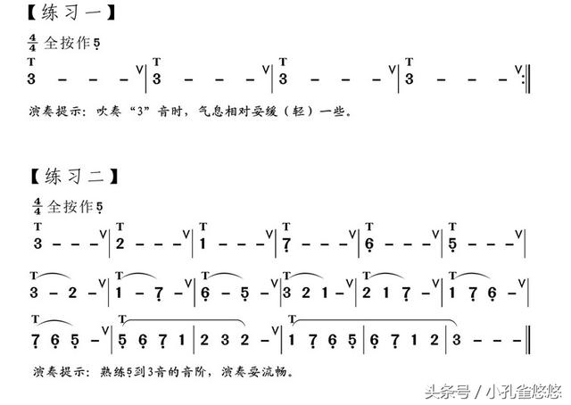 葫芦丝低音1234567,葫芦丝1234567中音练习