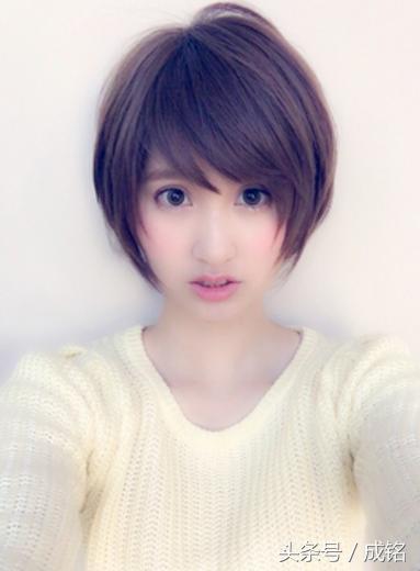 碎发短发长碎发,小清新又酷又飒短发碎发