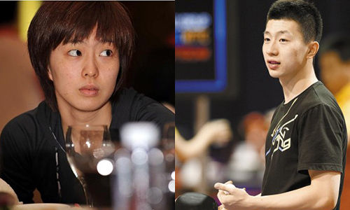 马龙和福原爱乒乓球双打,马龙与福原爱混双组合