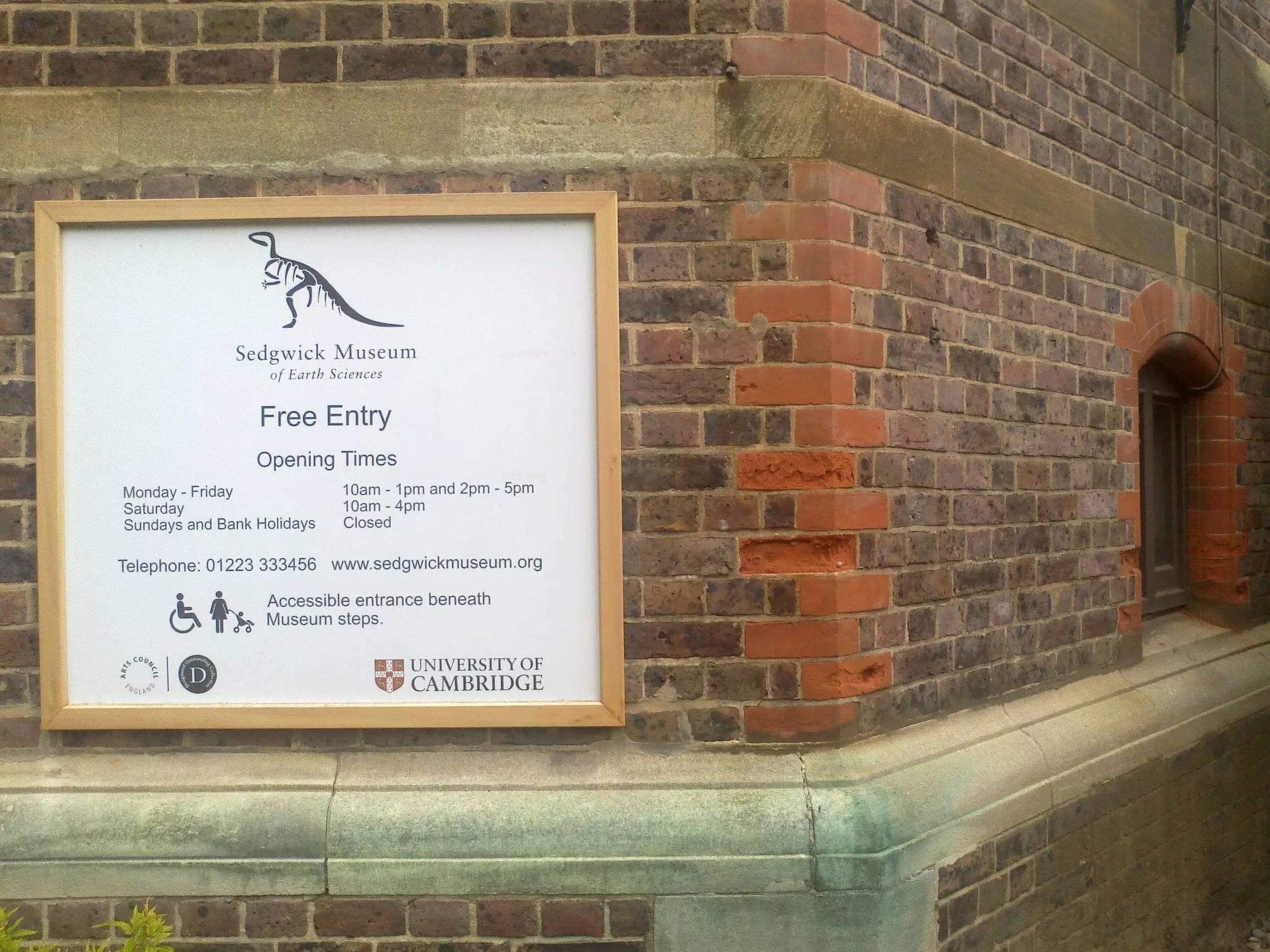 塞奇威克地球科学博物馆,塞奇威克