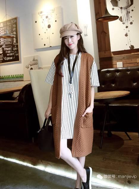 韩系慵懒风穿搭针织衫外套 (韩系温柔简约针织外套怎么搭)