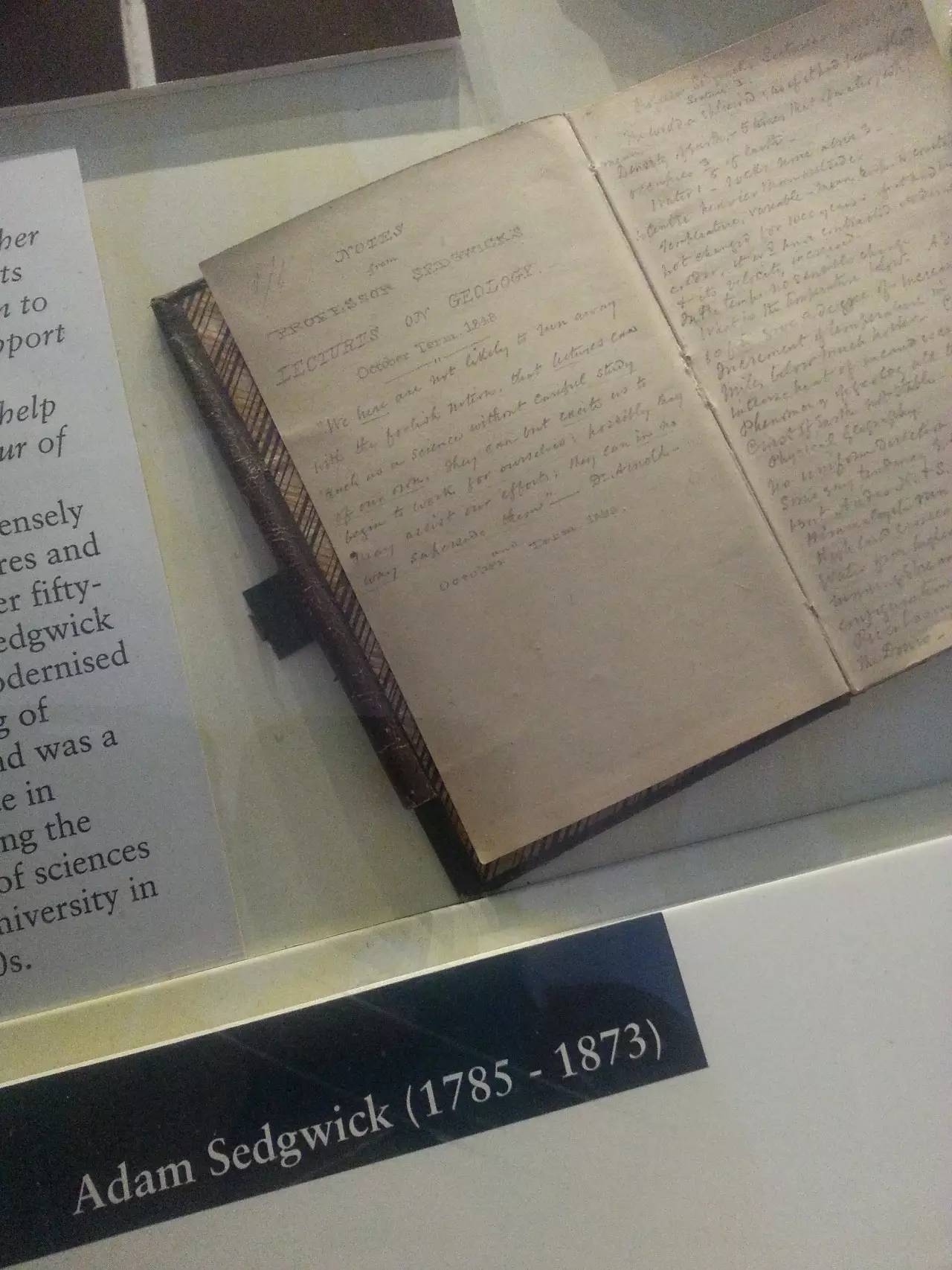 塞奇威克地球科学博物馆,塞奇威克