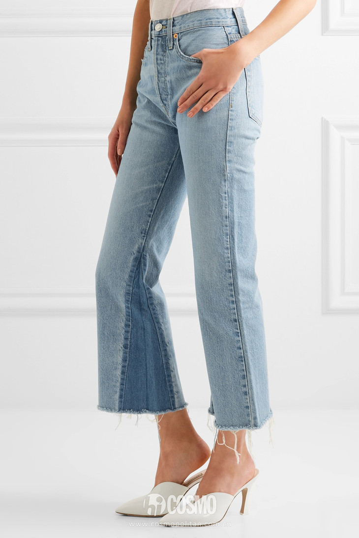 穿起来弹性十足又舒服的牛仔裤,紧身牛仔裤有很好的时髦感