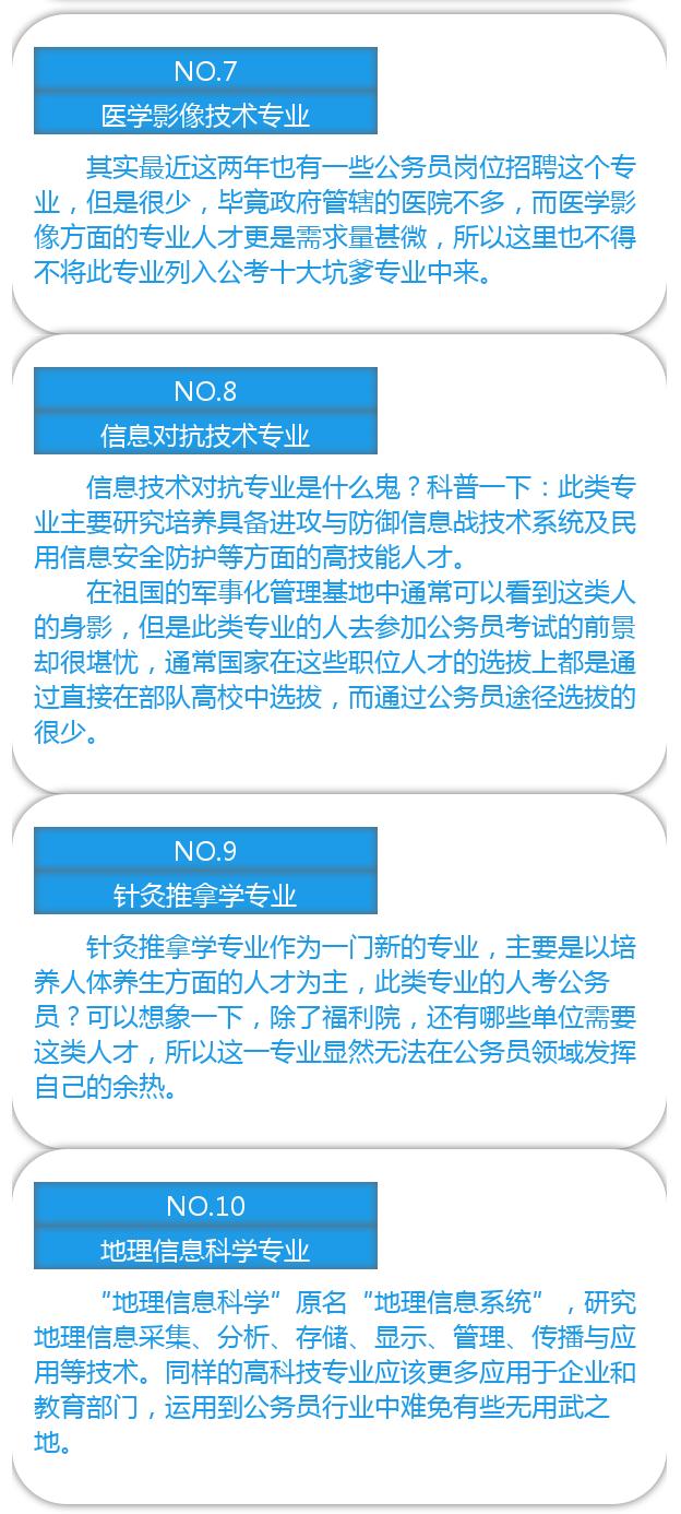 冷门专业怎么考公务员,公务员冷门的十大职业