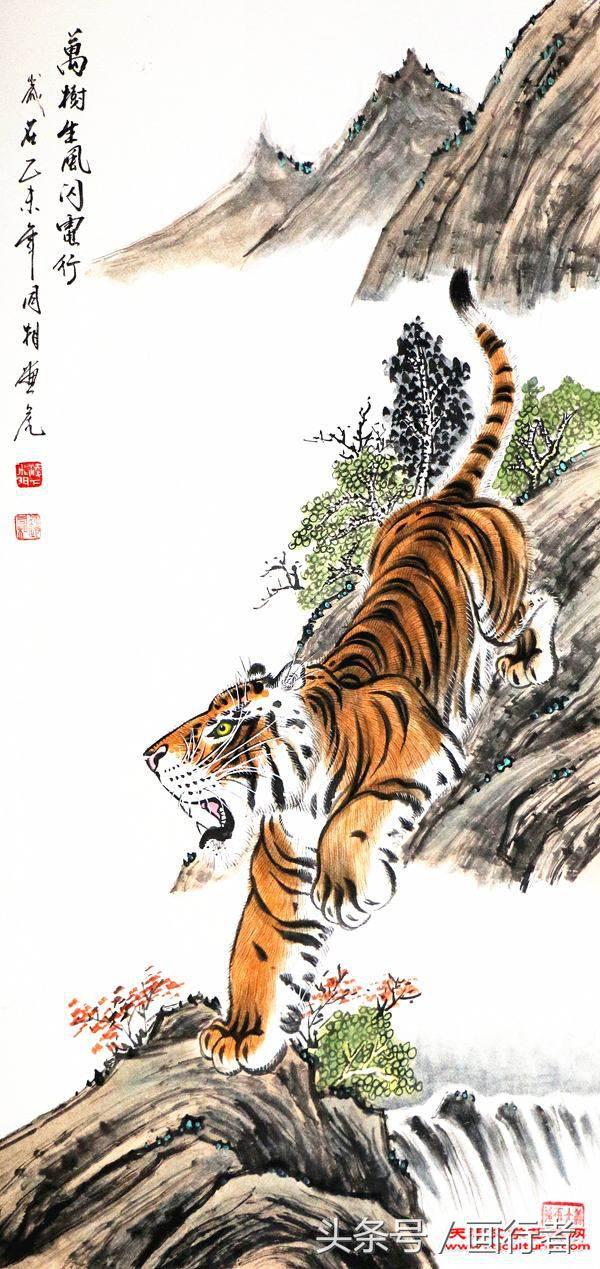 画虎年的老虎,如何画虎年的老虎