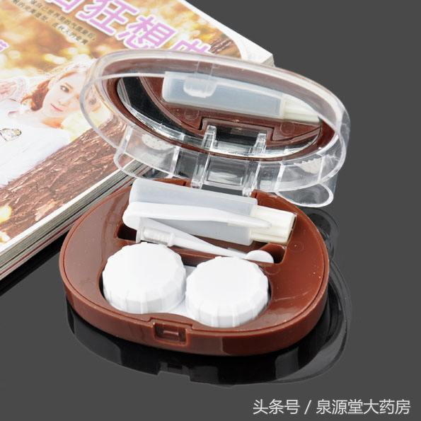 吓死本宝宝了，隐形眼镜操作不当造成*血丝红**