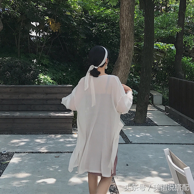 夏季百搭爆款防晒衫,打底防晒衫怎么穿出时髦感