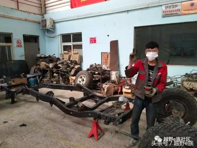 老车翻新修复lc100,老款lc80翻新修复