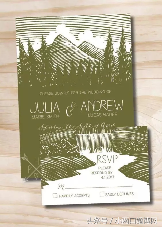 传统西式婚礼请柬,西式婚礼邀请函要素有哪些