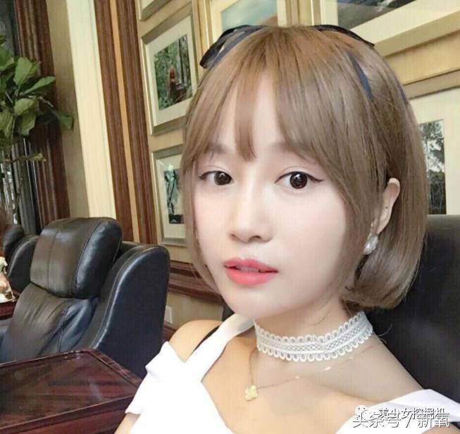 那些留短发的网红，居然辨识度统一比长卷发网红高！比如这个水原希子和王大陆的综合体