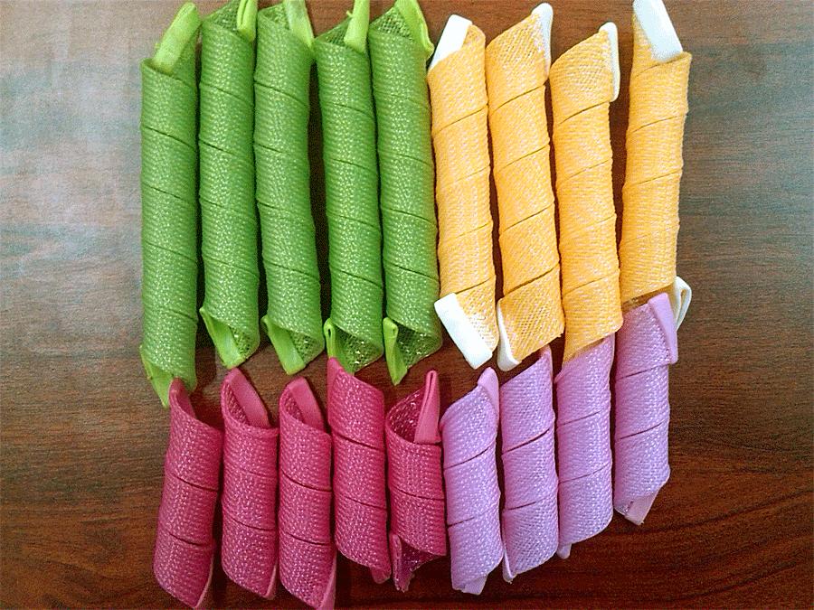 怎样使用塑料卷发器,塑料卷发器从哪开始卷起来