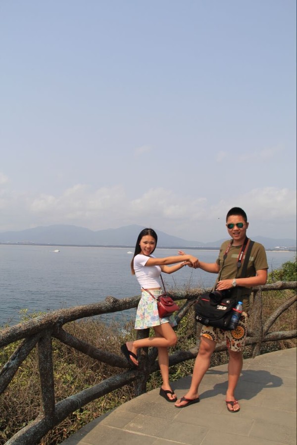 在三亚总有一片海属于一个人,在三亚椰梦长廊海边