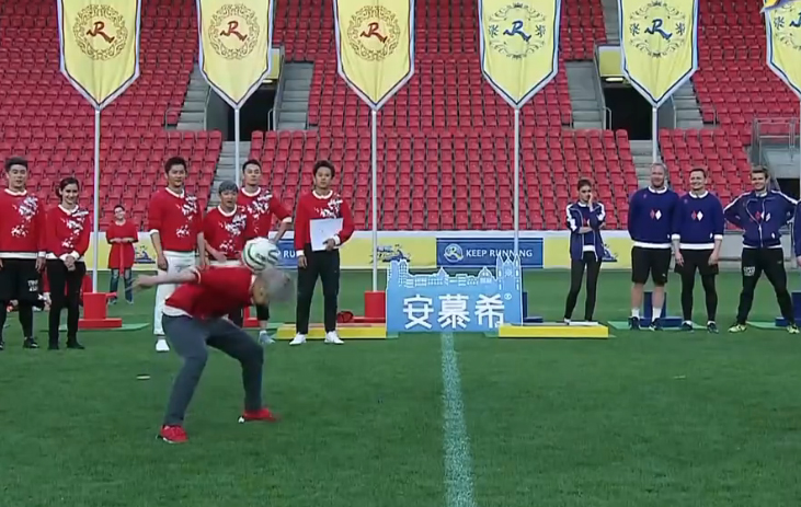 鹿晗在跑男的超燃时刻,鹿晗是很厉害的明星吗