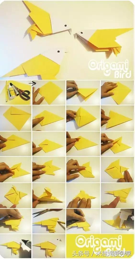 折纸高跟鞋慢教程简单又漂亮,花朵折纸教程大全简单又漂亮