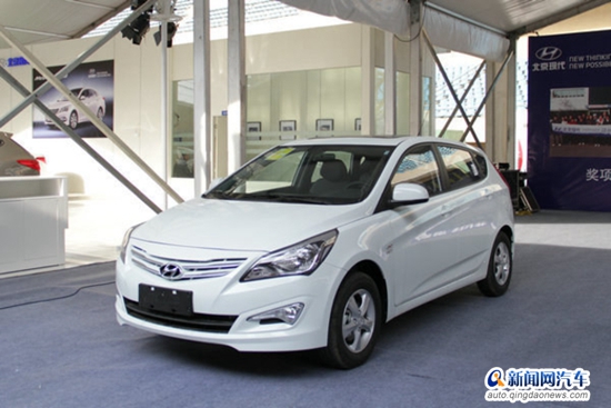 北京现代瑞奕15年手动,现代瑞奕两厢落地价