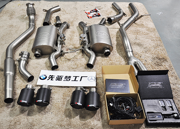 保时捷玛卡排气管尾喉,武汉保时捷玛卡改装