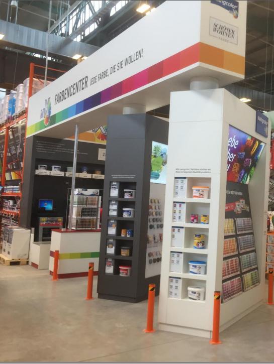 德国建材超市一日游发现预调色漆