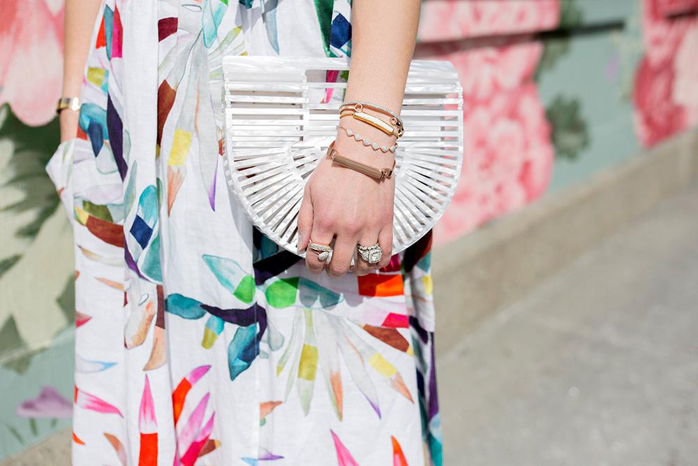 潜入后台！来看JessicaAlba和EmmaRoberts都爱CultGaia竹篮包实物图！